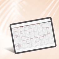 2023 電子手帳| 基本版| 直式週計畫| 明亮白