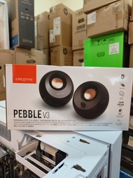 CREATIVE PEBBLE V3 BLUETOOTH 5.0 PORTABLE DUAL 2.0 PC SPEAKER USB C - ANARCHY SHOP