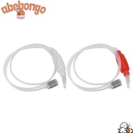 ABEBONGOTF 2pcs Homebrew Transfer Hose, Plastic Manual Pump Liquid Siphon Tube, Portable With Filter