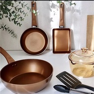 Visions Metal Cookware Set (Sauce Pan /Egg Pan /Fry Pan /Wok Pan)