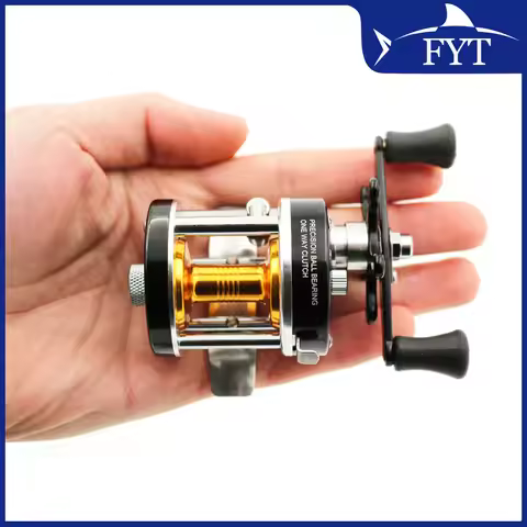 New MingYang CL25 Baitcasting Fishing Reel 140g 3.8:1 Left/Right Hand Centrifugal Brake For Small Lu