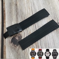 เดิมแท้พอดี Tissot 1853T-race แข่งรถรถจักรยานยนต์ชุดสายซิลิโคน T048-417A สายนาฬิกายาง