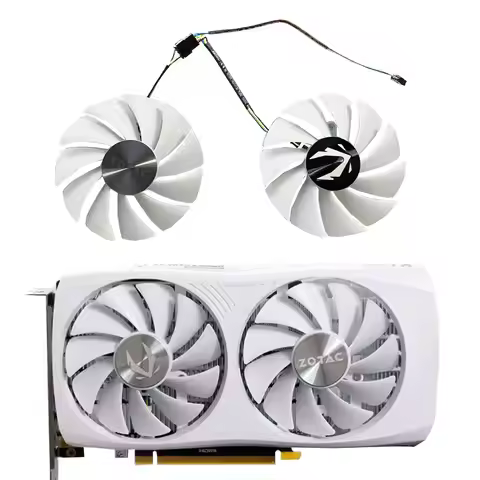 New 89MM 4PIN GA92S2U RTX4060 GPU fan for ZOTAC GAMING GeForce RTX 4060 8GB White Edition graphics c