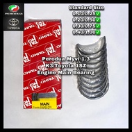 Perodua Myvi 1.3 SE Kembara 1.3 DVVT K3 Toyota 1SZ Engine Main Bearing