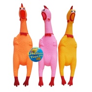 Screaming chicken toy Rubber chicken toy with sound shrilling chicken MEDIUM