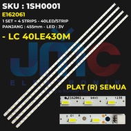 Backlight TV SHARP 40 Inch LC-40LE430M LC-40LE820M E162061