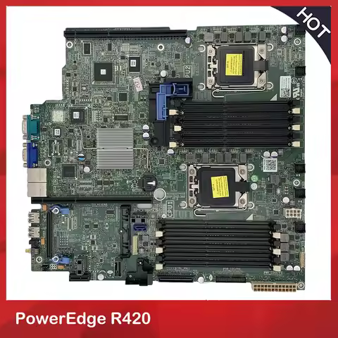 1U Sever Motherboard For DELL PowerEdge R420 K7WRR 072XWF 0VD50G 0CN7CM VD50G CN7CM Fully Tested Goo