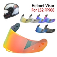 【ReadyStock】For LS2 FF908 Strobe II Motorcycle Helmet Replacement Visor Lens Anti-UV Capacetes Casco