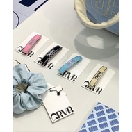 [SR-STUDIO] GR Letter Hair Clip Side Clip Hair Accessories Korean Niche Design ins Blogger Same Styl