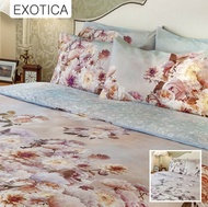 EXOTICA  ปลอกผ้านวมถอดซักได้ / ผ้านวมเย็บติด สำหรับเตียง 6 ฟุต หรือ 5 ฟุต (ขนาด 100"x 90") / เตียง 3.5 ฟุต (ขนาด 70"x 90") ลาย Floristry