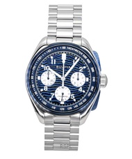 Bulova Lunar Pilot Timascus Chronograph 150th Anniversary Limited Edition Blue Dial Quartz 98A329 Me