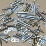 Screw and Nut Assortment Collection M6M8M10M12Hex Socket Screws, Screw Caps, and Washers Combination