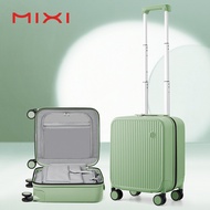 Mixi sọc Vali du lịch 16 inch cabin kích thước hành lý 20 inch mang theo hành lý nhẹ tay xách trường