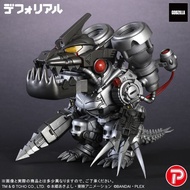 全新 數碼寶貝 × 哥吉拉 70  機械邪龍獸 3式 改 模式 DefoReal 哥吉拉 Ultima Garage toy x-plus