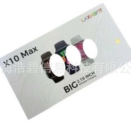 New Product X10MAX Smart Watch 2.19 Screen Bluetooth Call Real Snap-on Screen Pointer Wireless Charg