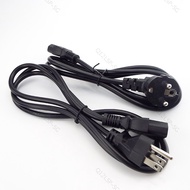 1.5m EU IEC C13 Computer Copper Wire Connector Printer Monitor PC Extension Cord AC Power Supply Cab