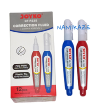 1 kotak (12pcs) tip-ex joyko  CF-P235/correction fluid