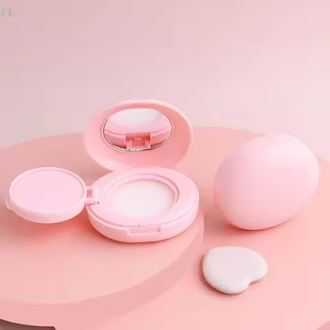 [F] 5g Refillable Mini Air Cushion Case Empty Puff Box Portable DIY Cosmetic Container For BB Cream 