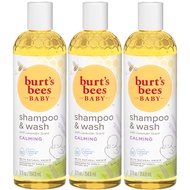 Burt's Bees Baby Shampoo and Wash Set, 2-in-1 Natural Origin Plant Based Formula for Sensitive Skin,