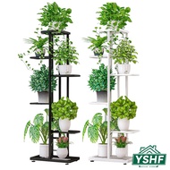 YSHF 8 Tier 9 Pots Plant Stand / Flower Stand / Flower Pot Stand / Pot Stand / Plant Storage Shelf / Living Room Plant Stand / Balcony Plant Stand