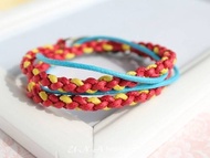 【UNA-優娜手作】多層次兩圈式腳鍊-腳鏈訂製區