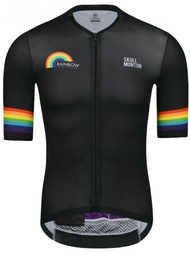 TentangOutdoor Jersey Sepeda SKULL MONTON RAINBOW MENS Short Sleeve - Jersey Sepeda Roadbike - Jerse