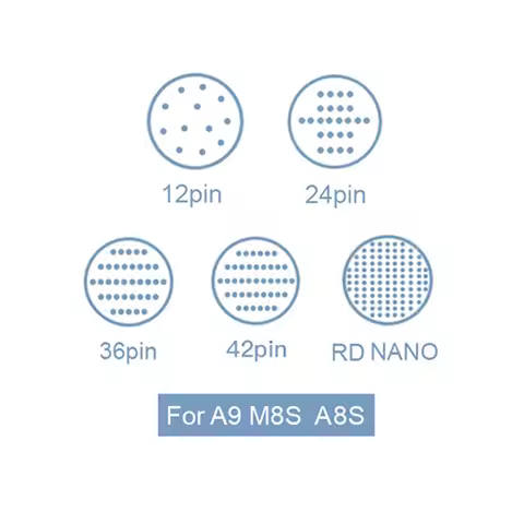 20/50Pcs A9 M8s A8s Disposable Needles Cartridge