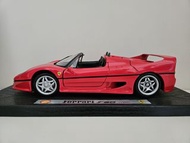 法拉利 Ferrari  F50 模型車（1:18 scale）（不含包裝盒）