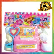 MESIN CHILDREN'S TOYS MINI CASHIER MACHINE SUPER MARKET TOY CASHIER
