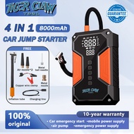 Tiger Claw Tool 4 in 1 car jump starter car jumper power bank air pump power bank jumper car jumper 