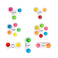 Hot Sale Bubble Music Fidget Spinner Soft Rubber Educational Decompression Toys Decompression Finger