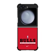 Casing Case Samsung Galaxy Z Flip 5 4 3 5G Chicago Bulls DF579