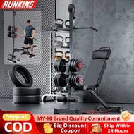 Adjustable Dumbbell Workout Bench Sit Up Bench Adjustable Folding Weightlifting Bench Squat Rack Che