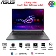 Asus ROG Strix G16 G614J-IN4178WG 16"QHD+ Gaming Laptop Intel i9-13980HX 16GB 1TB RTX4070 8GB W11 (D