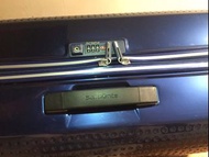 全新 新秀麗 Brand New Samsonite Spinner Navy luggage 25 in / 69 cm 蓝色 行李箱 sale