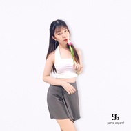 [GAEYA] Michellia Skort Korean Simple Style Layer Premium Women's Layer Short Skirt Pants