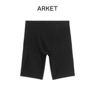 ARKET Men's Tight Elastic Waist Stretch Sports Shorts Black1062767001