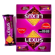 [READY STOCK] Munchy's Lexus Chocolate Cream Biscuits (57g x 12's) Sandwich Calcium Cracker Kedai Bo
