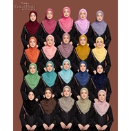 Kekaboo Bawal Headscarf PLAIN COTTON STONE (Shrimp 45+) Cotton Voile Bawal Plain Bawal