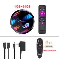 S905X3 Amlogic 9.0ชุด H96สูงสุด X3 8K กล่องทีวี Dual Wifi Google กล่องสมาร์ททีวี Facebook H96max 4GB