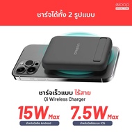 Gadgets.365.day Eloop EW52 MagSafe 10000mAh แบตสำรองไร้สาย Battery Pack PowerBank พาวเวอร์แบงค์ Wireless Charger | Orsen Power Bank พาเวอร์แบงค์ เพาเวอร์แบงค์ แบตเตอรี่สำรอง X XS 11 12 13 mini pro max ที่มีแถบแม่เหล็ก ของแท้ 100%