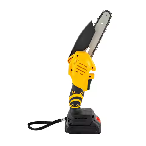 Cordless Electric Chainsaw – 380W Pure Copper Motor – 98.42Ft/S Chain Speed – 6" Max Cut – 20V 19800