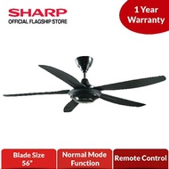 Kipas Syiling: Sharp 5 Blade Ceiling Fan with Remote Control