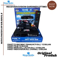 Receiver Kvision Gardiner OTTIMO Gratis MNC Grup 1 tahun Bisa Untuk Parabola Mini Dan Jaring