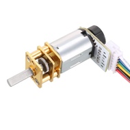 uxcell GA12-N20 6V 100RPM DC Gear Motor with Encoder Speed Velocity Measurement for Mini Car Balance