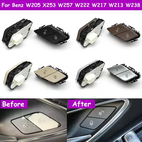 W205 X253 W257 W222 W217 W213 W238 X290 Car Interior Left Right Door Lock Release Unlock Switch Asse