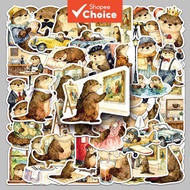 Otter Animal Stickers 50Pcs Cute Stickers Waterproof Stickers for Phone Case Personalized School Sti