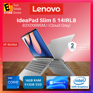 Lenovo IdeaPad Slim 5 IPS5  82XD0095MJ (Intel Core i7-13620H/16GB/512GB SSD/Intel UHD Graphics/14" WUXGA/W11/2Y) Laptop