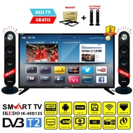 paling rame tv led smart 40 inch ikedo android tv ik-40d12s full hd - speaker