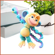 3D Printed Monkey Toy Articulated Climbing Fun Statue Animal Fidget Statue for Home Display Nightsta